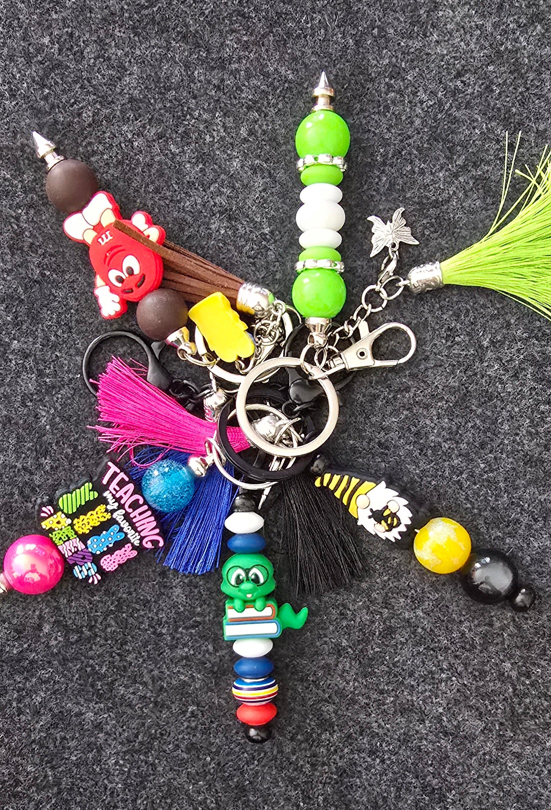 Beaded Keychains
