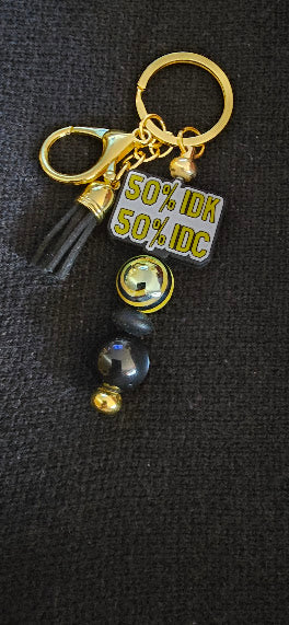 50/50 keychain