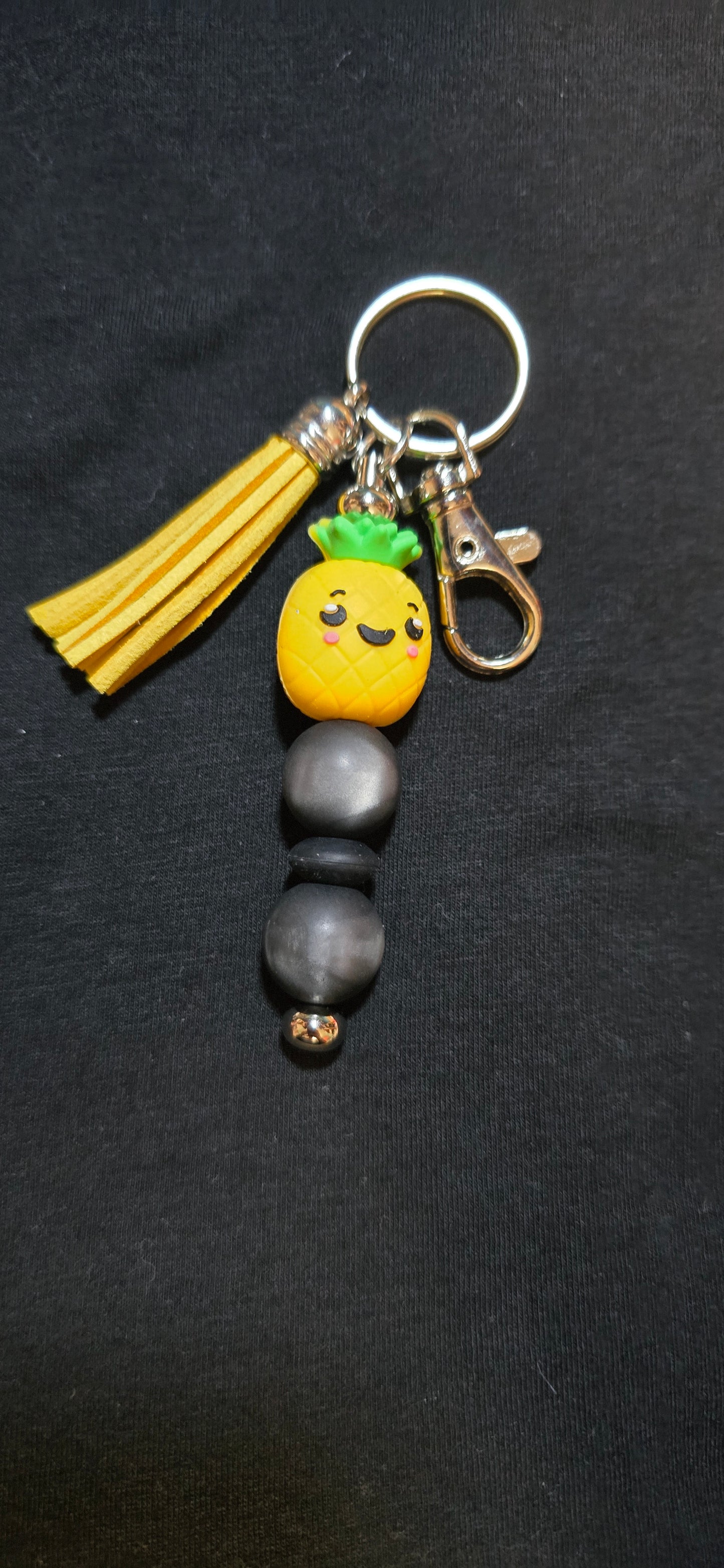 Pineapple keychain