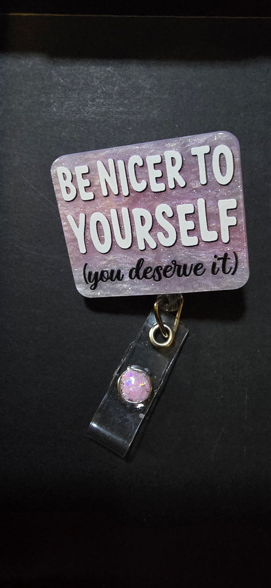 Be yourself badge reel