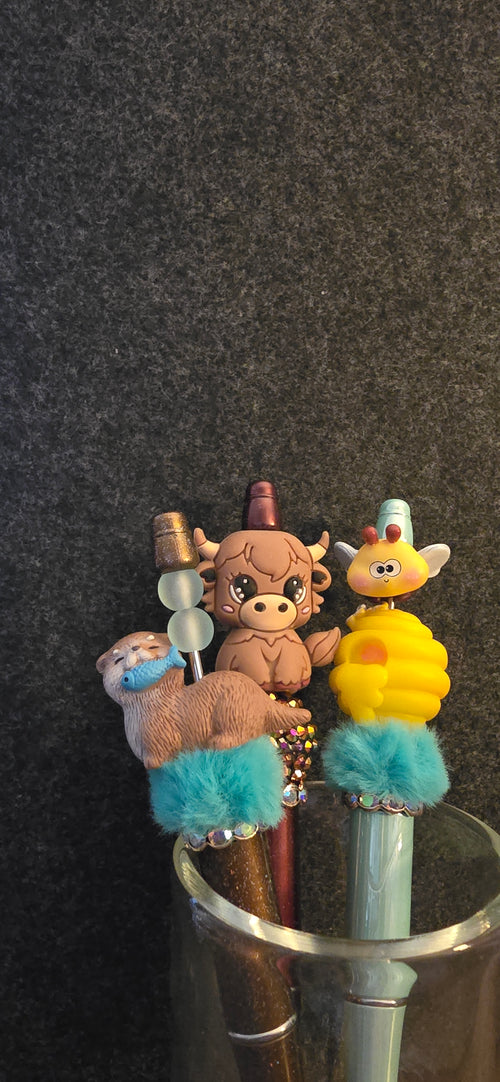 #1 handcrafted beaded pens