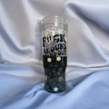 F around-40oz acrylic w/handle