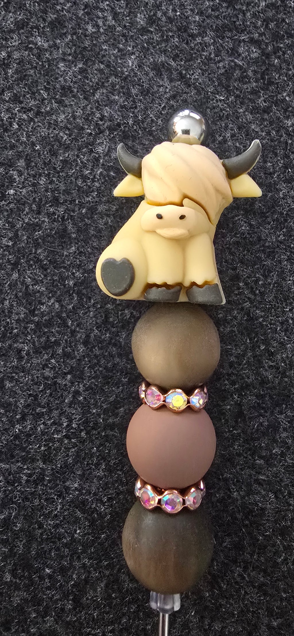 Tan Highland Cow Pokey Tool