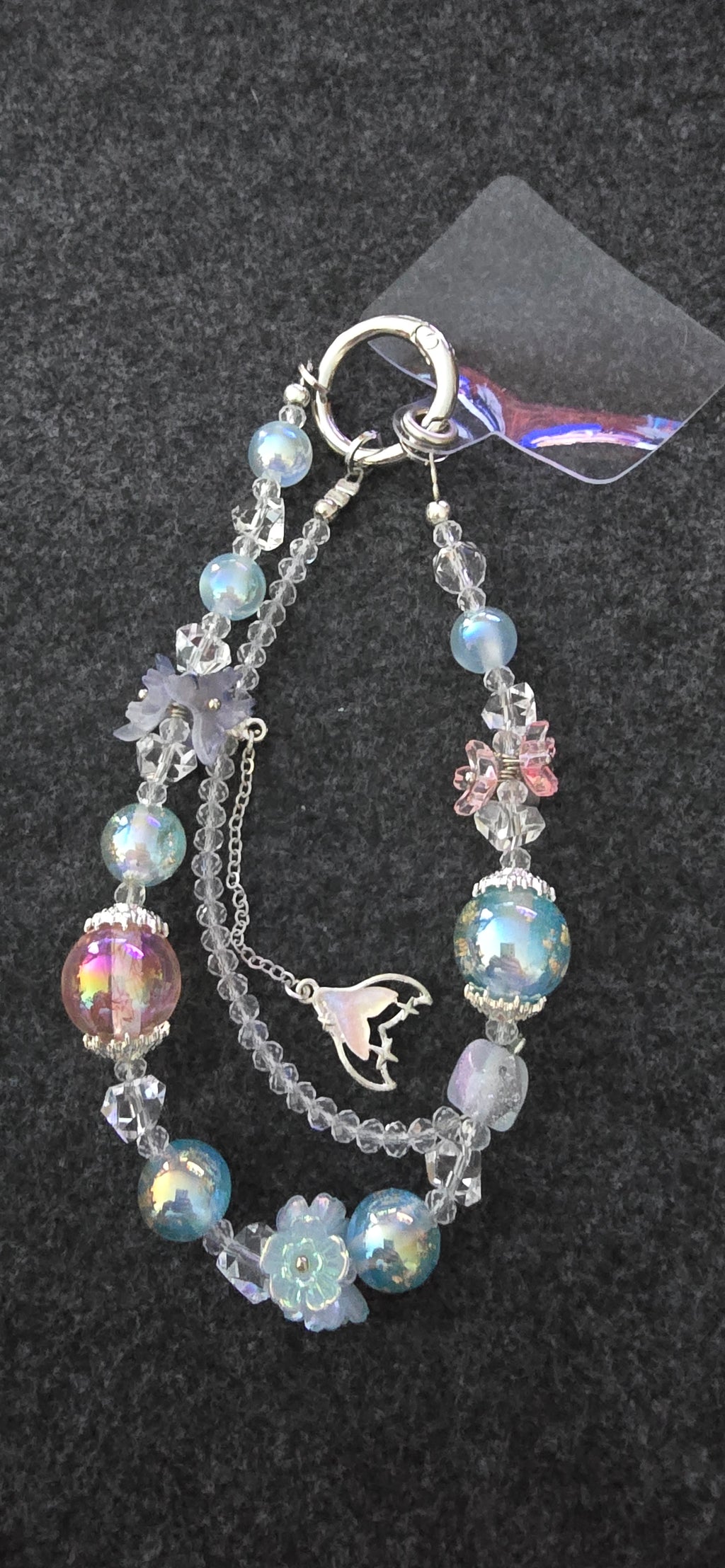Mermaid Phone Charm or Keychain