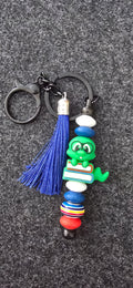 Book Worm Keychain