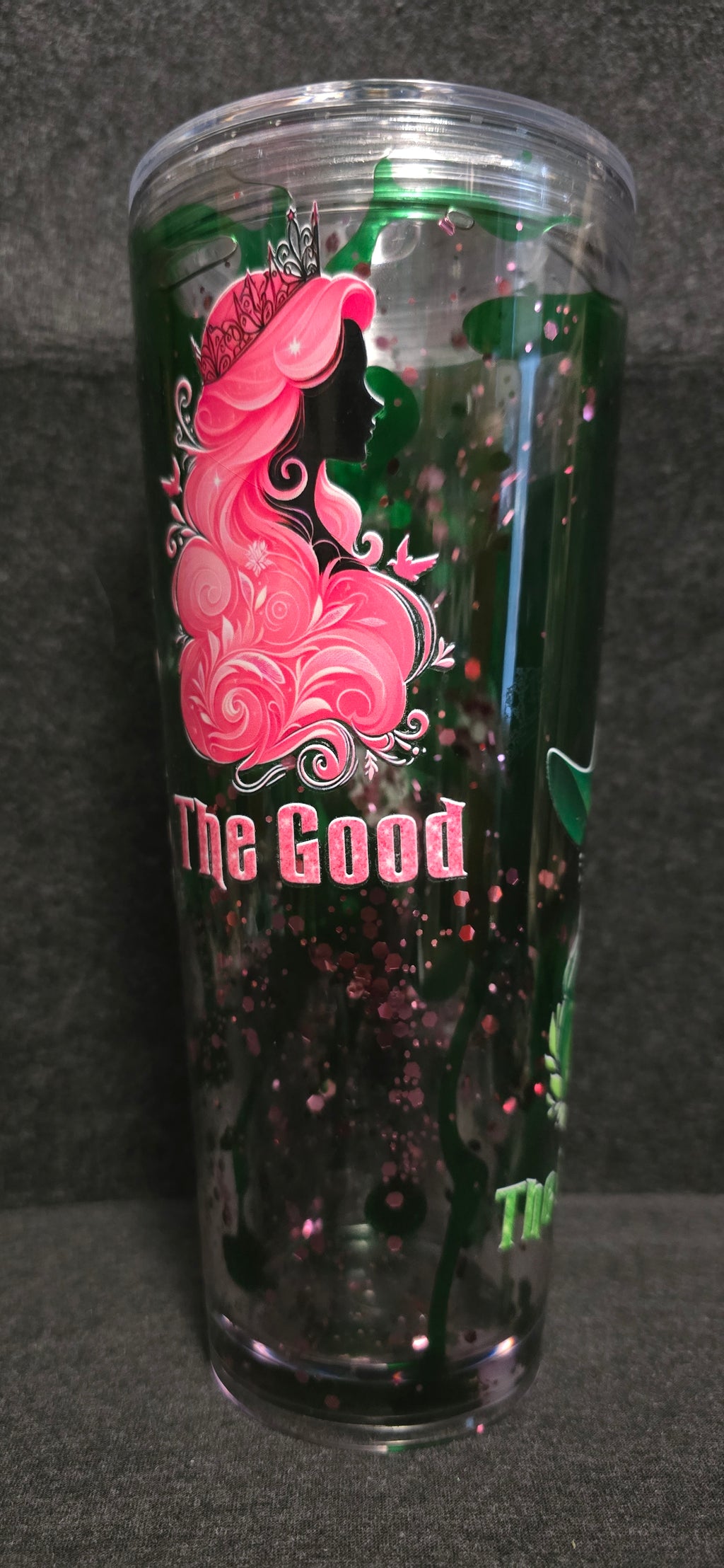Wicked 24oz acrylic lava tumbler