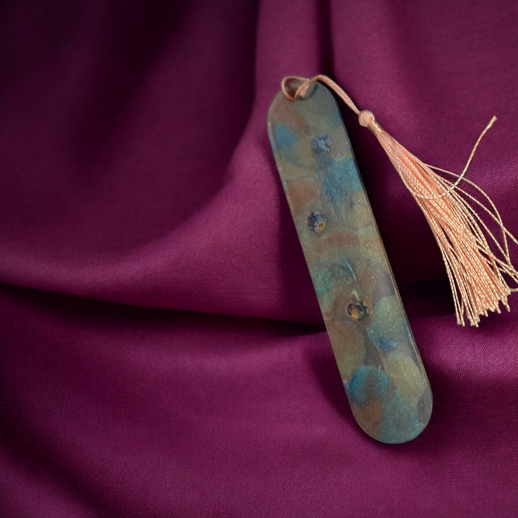 Whimsical Resin Bookmark
