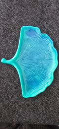 Aqua mixed with Blue Ginkgo Leaf