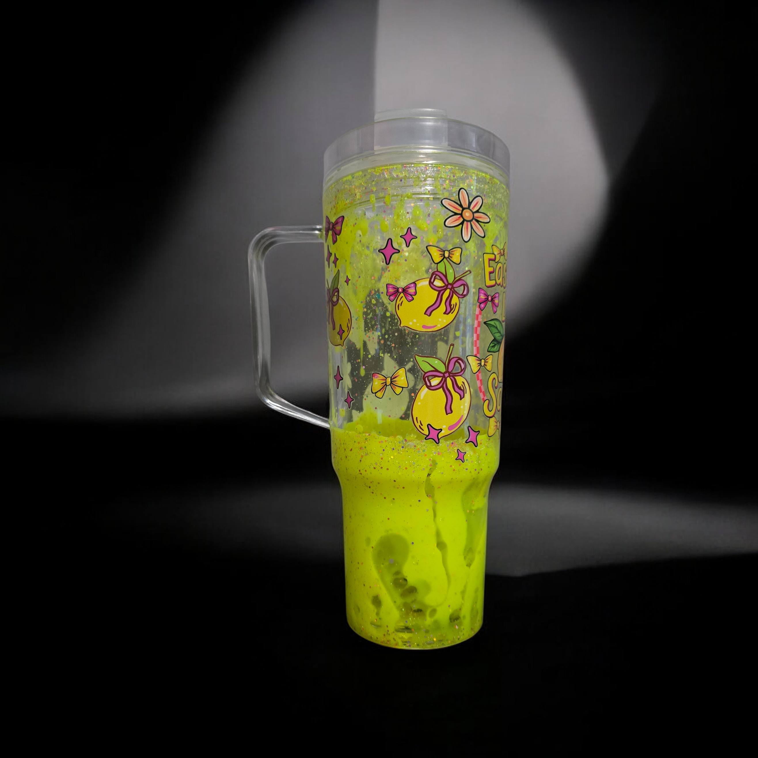 Lemon Squeezy-40oz acrylic w/handle