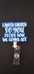 Match Energy blue