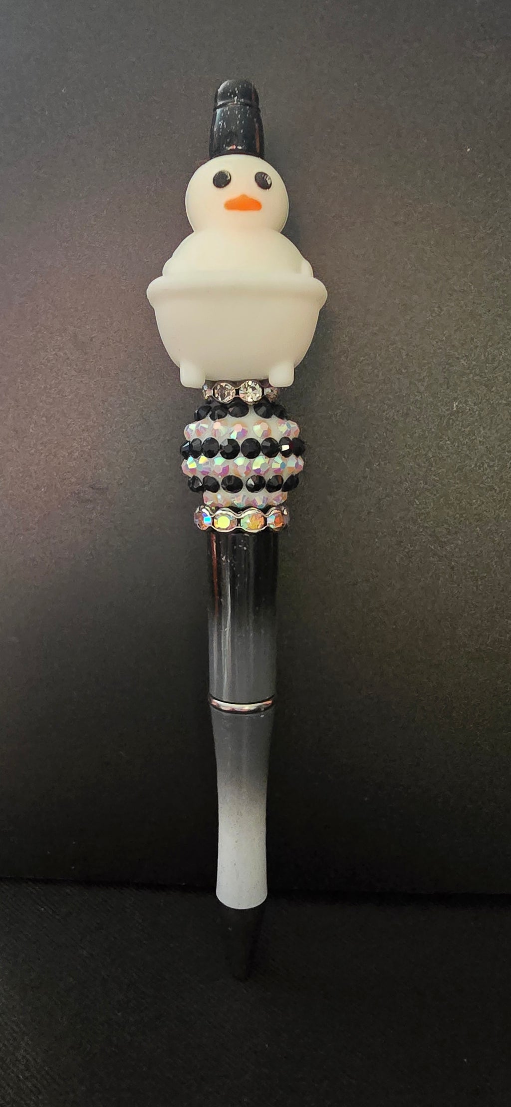 3D White Duck n Tub Pen