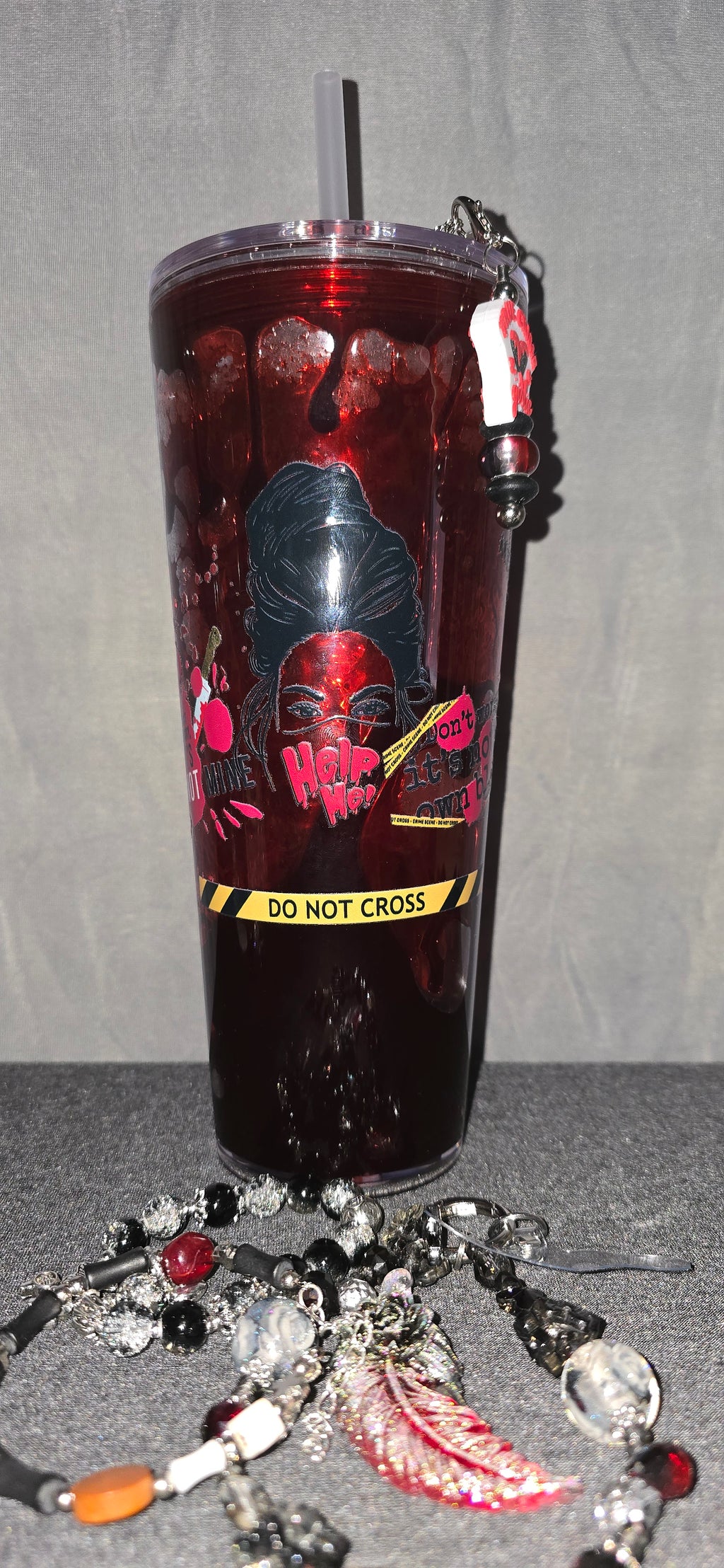 Crime junkie bundle 24oz lava tumbler
