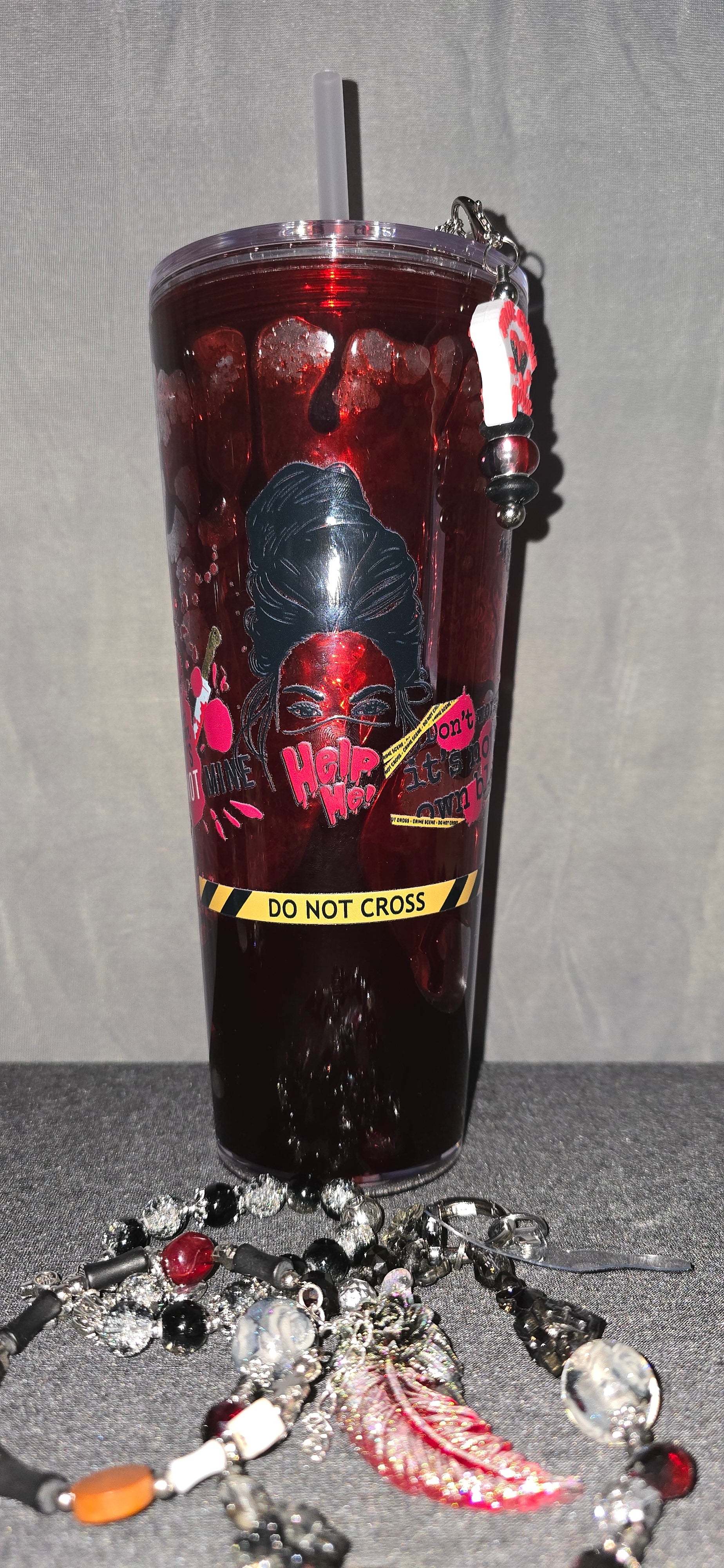 Crime junkie bundle 24oz lava tumbler