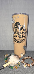 Good mom,iced coffee look 24oz acrylic tumbler bundle