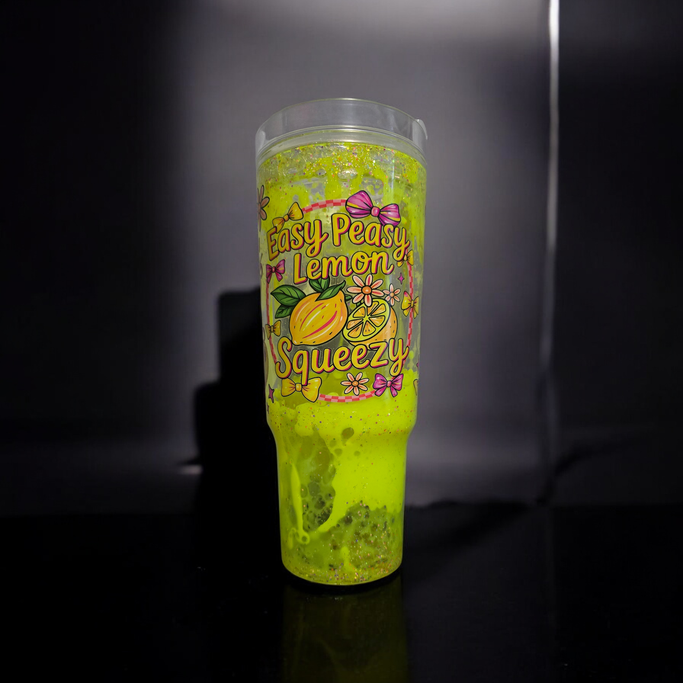 Lemon Squeezy-40oz acrylic w/handle