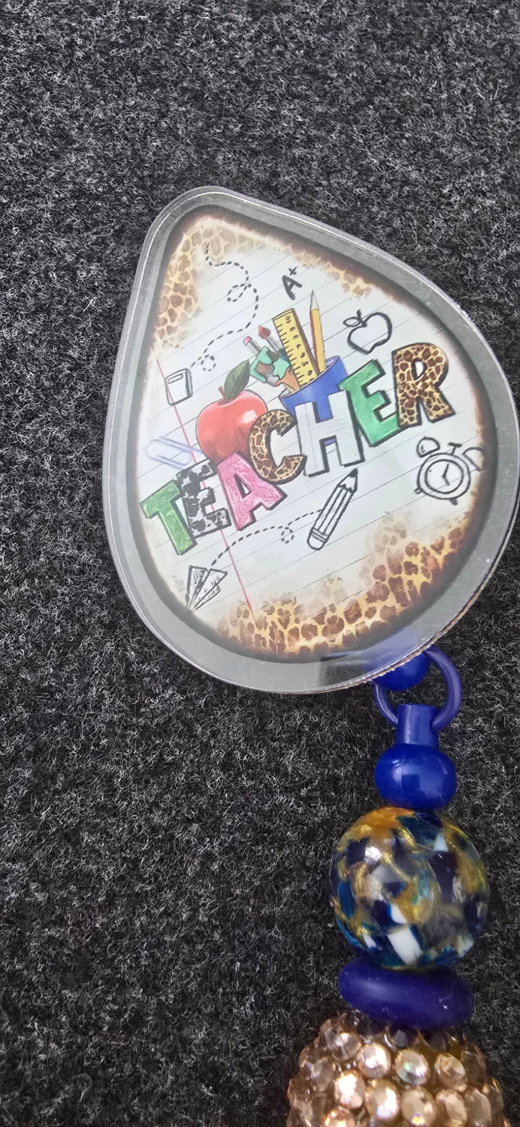 Teacher Retractable Pen w/clip