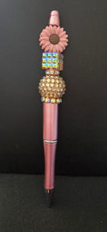 3D Mauve Flower Pen