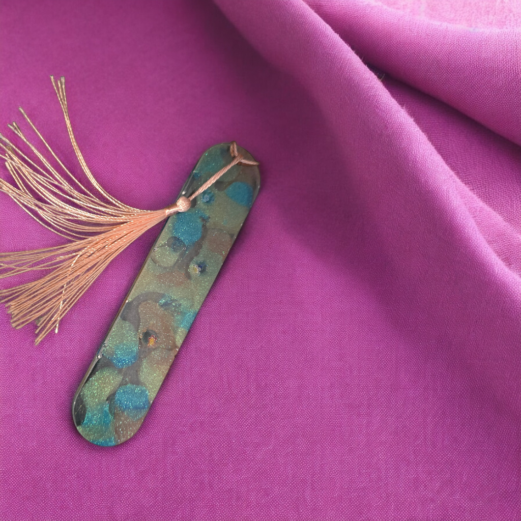 Whimsical Resin Bookmark