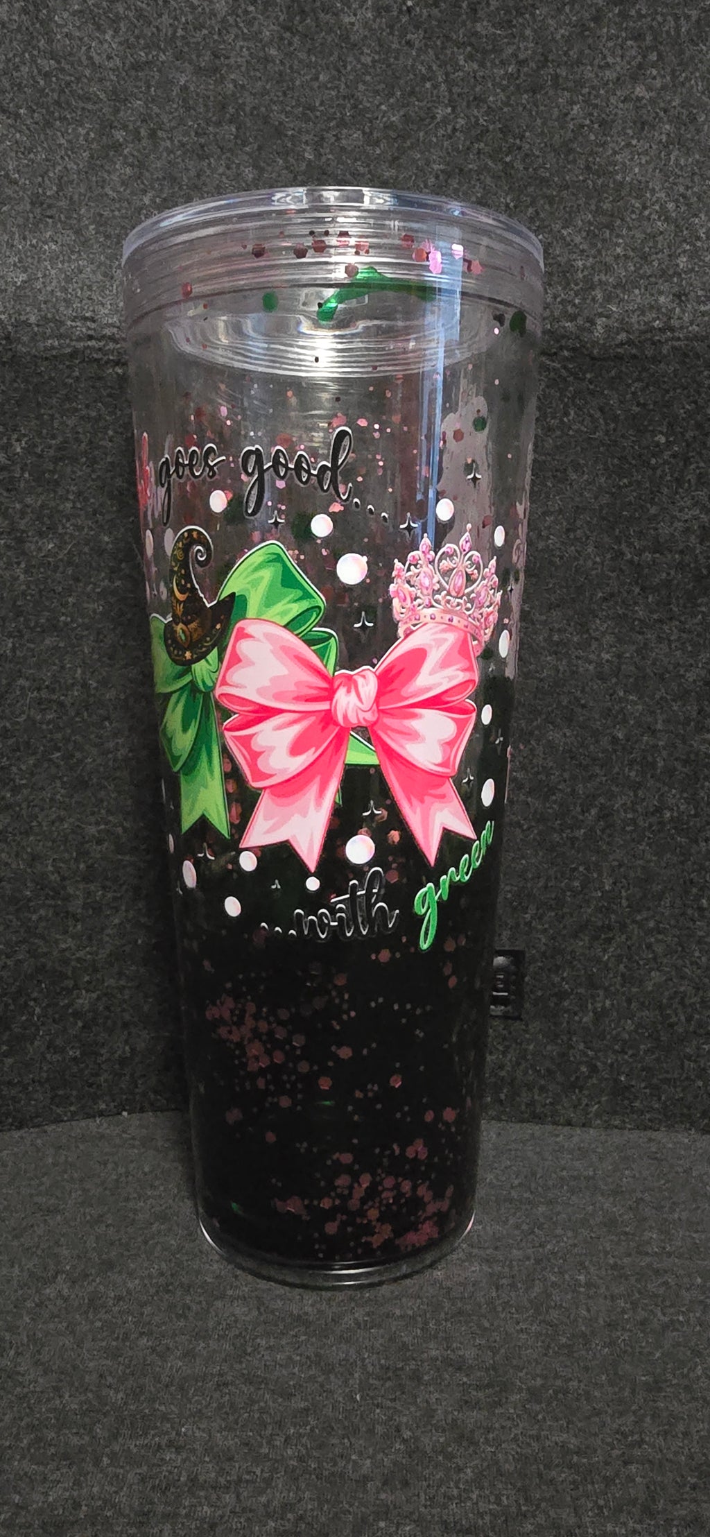 Wicked 24oz acrylic lava tumbler