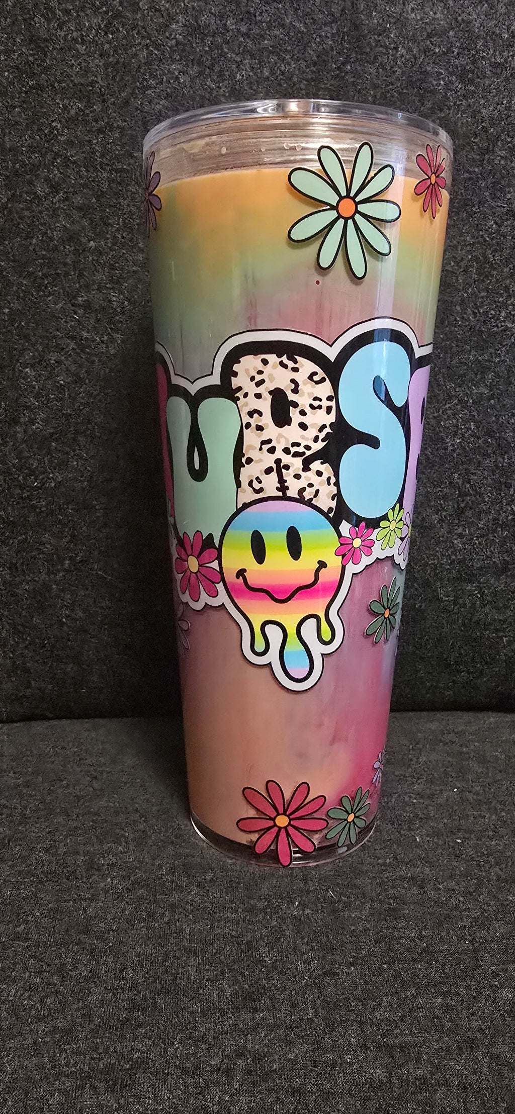 Nurse 24oz acrylic paint tumbler
