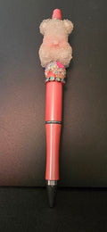3D Bear Crsytal Bead Pen