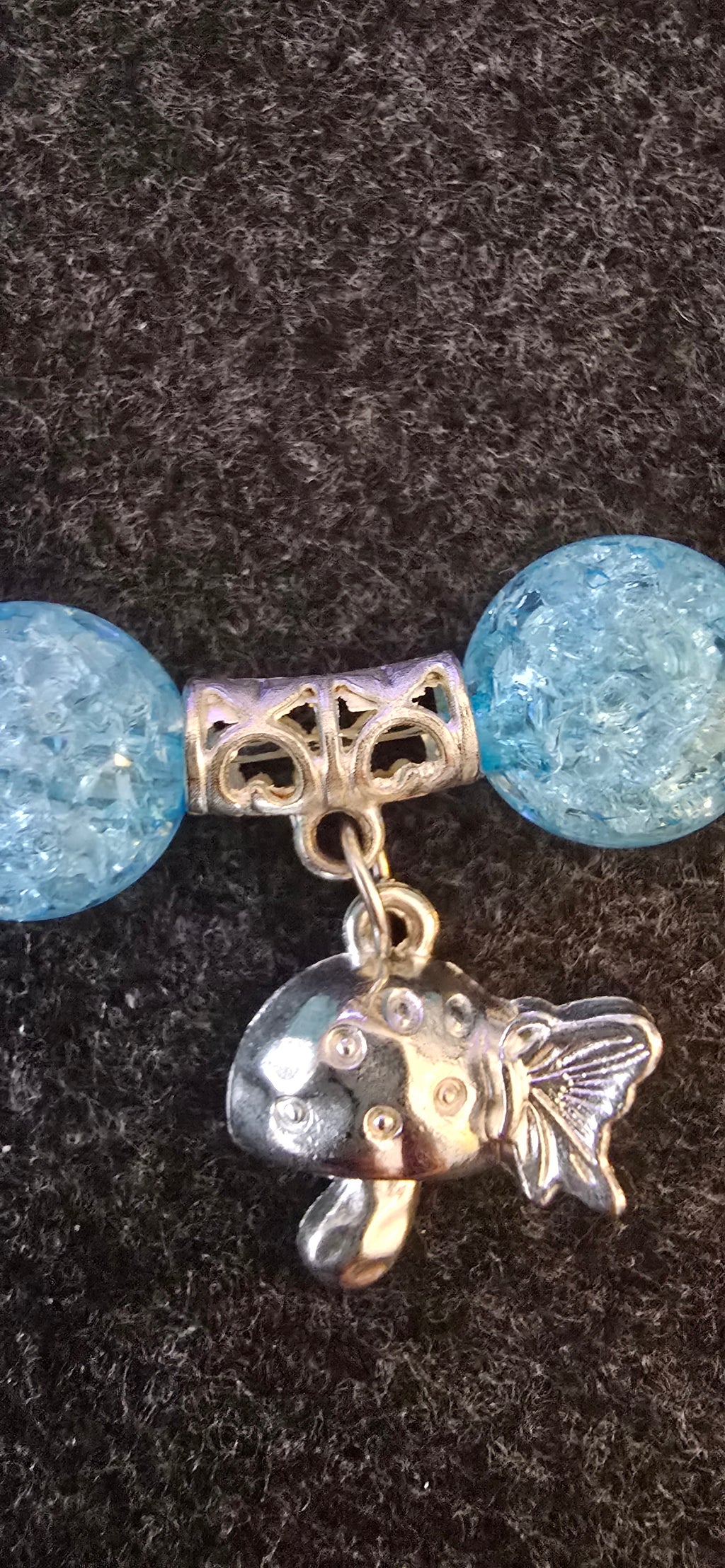 Blue&Brown w/mushroom-butterfly
