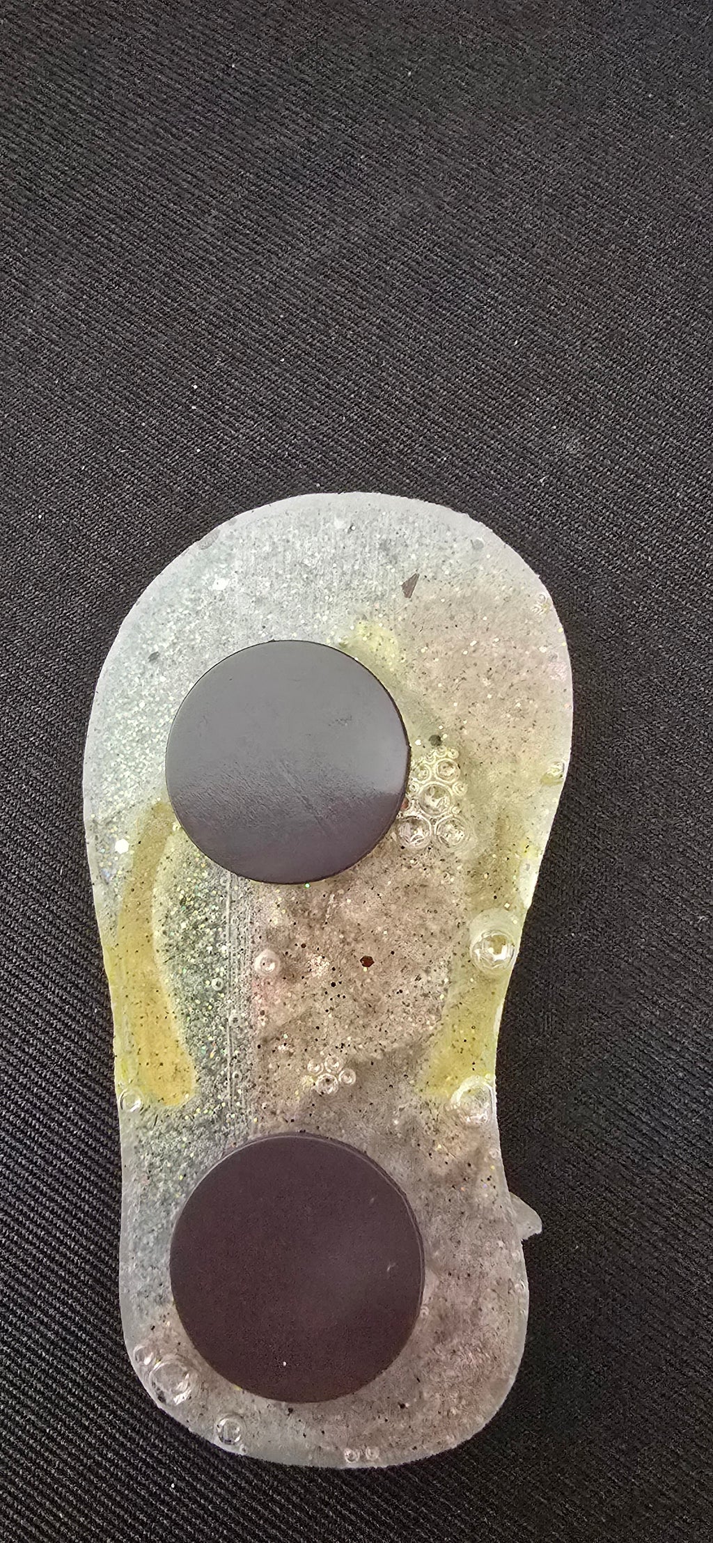 Yellow and Pink Flip-Flop Magent