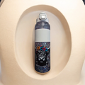 Black Cow-32oz plastic water bottle(double walled snow globe)