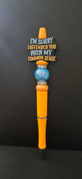 I'm Sorry Orange Pen