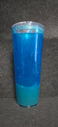 Little Beachy acrylic 24oz beach ⛱️ 💙 tumbler(can add decal}