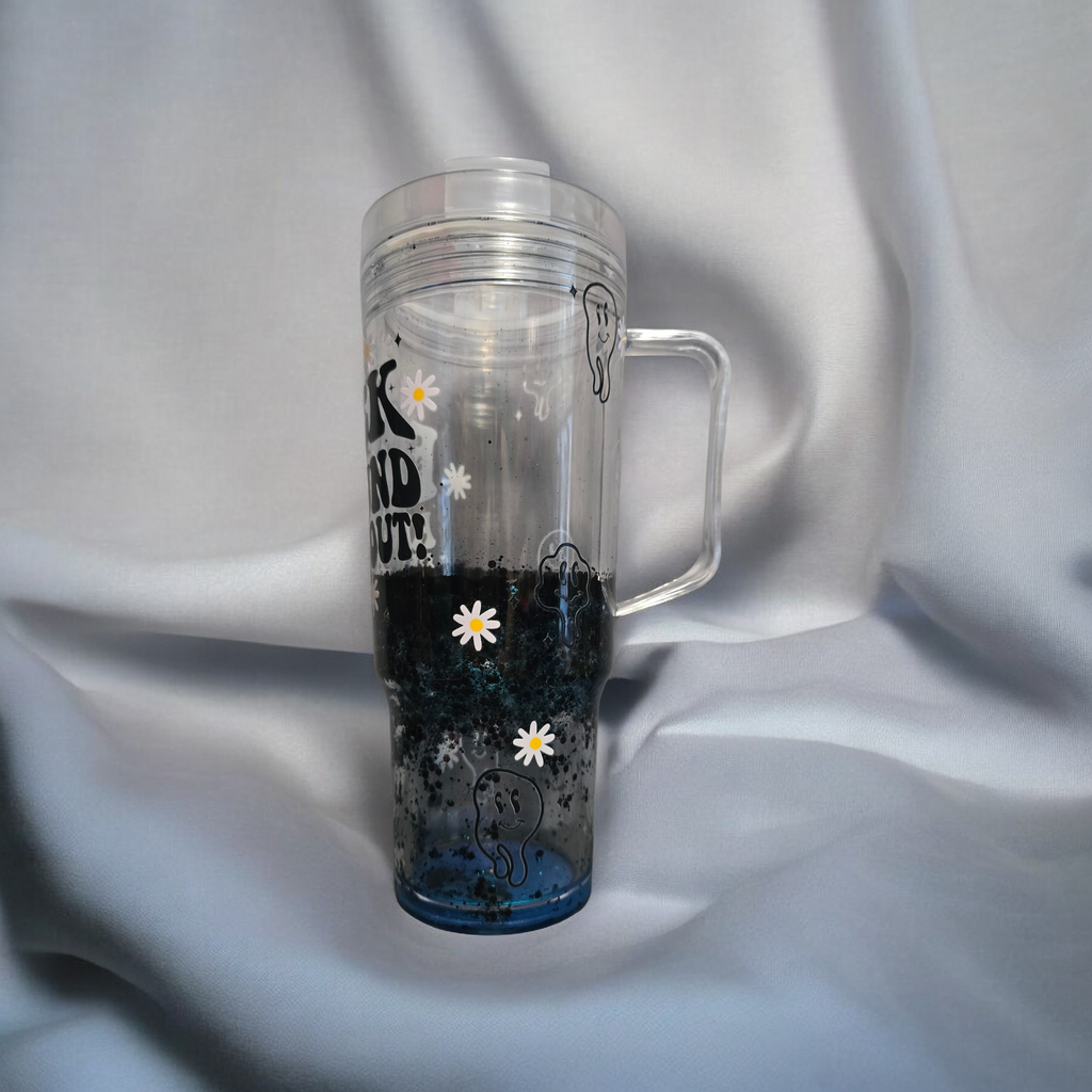 F around-40oz acrylic w/handle