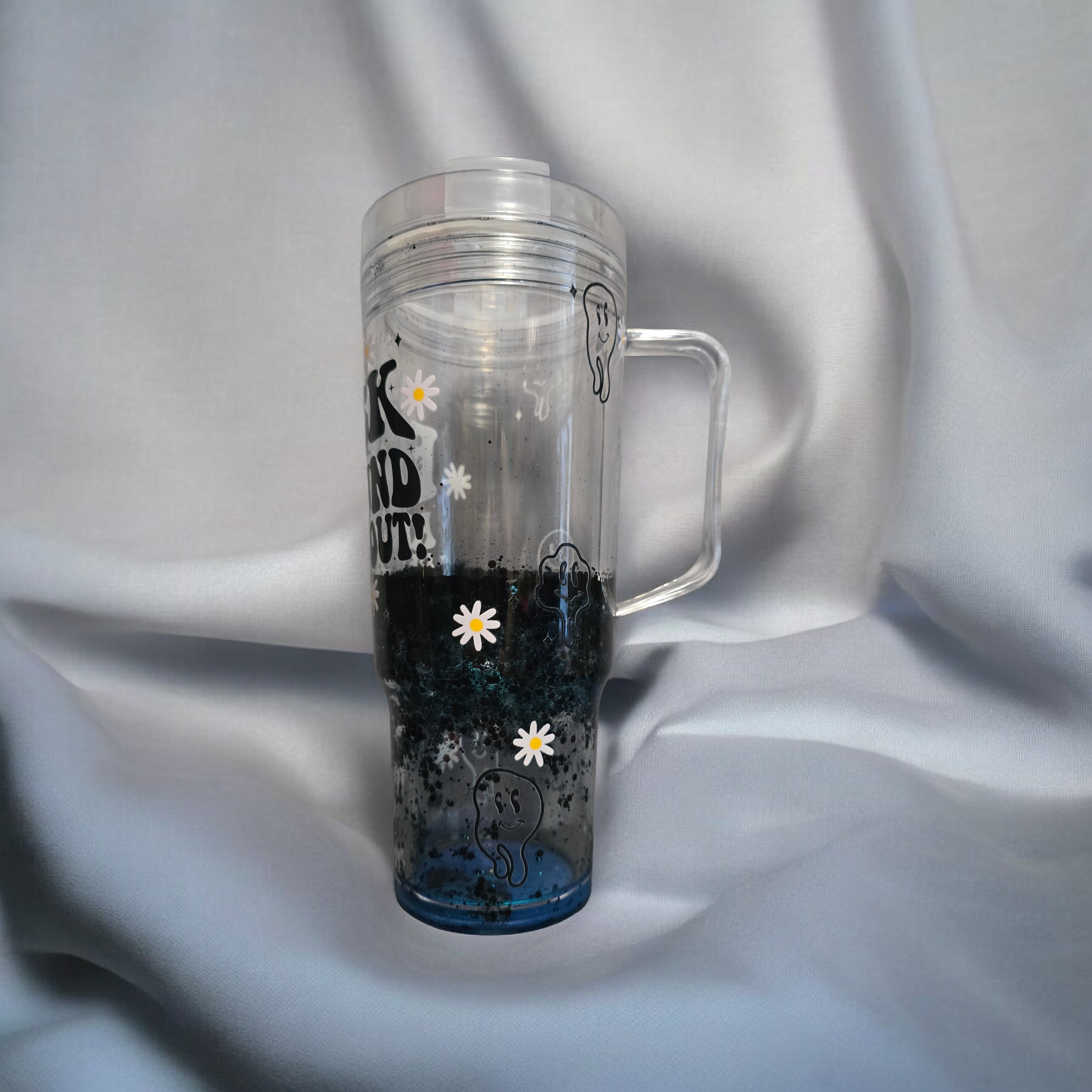 F around-40oz acrylic w/handle