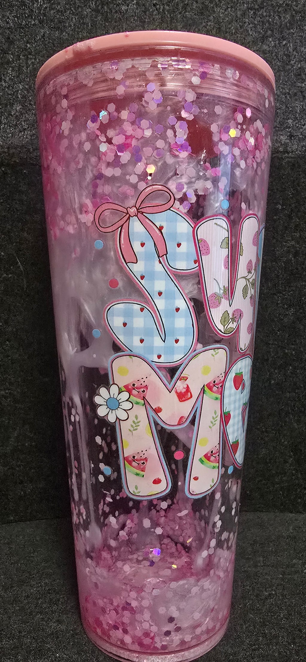Summer 24oz acrylic lava tumbler tumbler