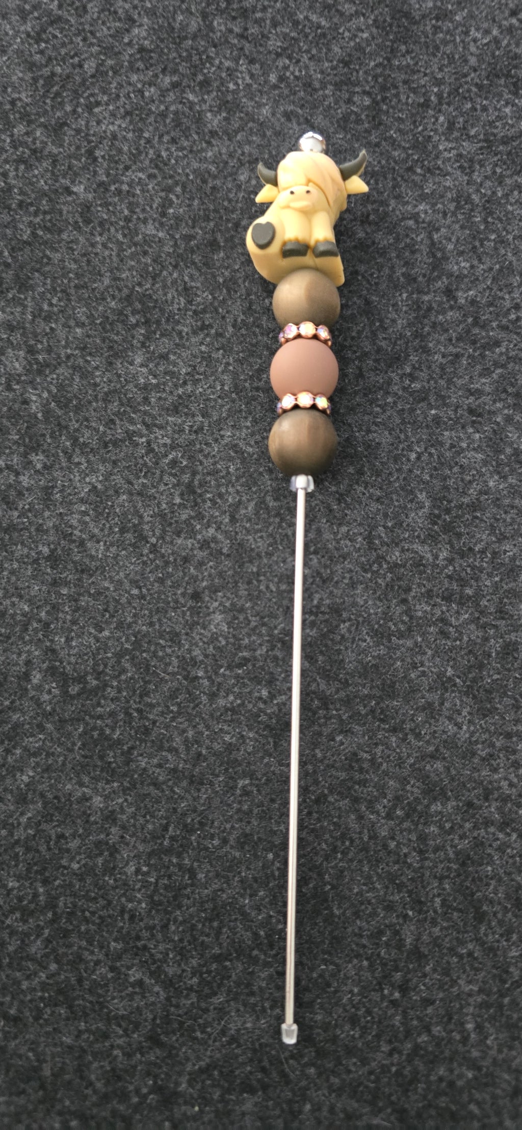 Tan Highland Cow Pokey Tool