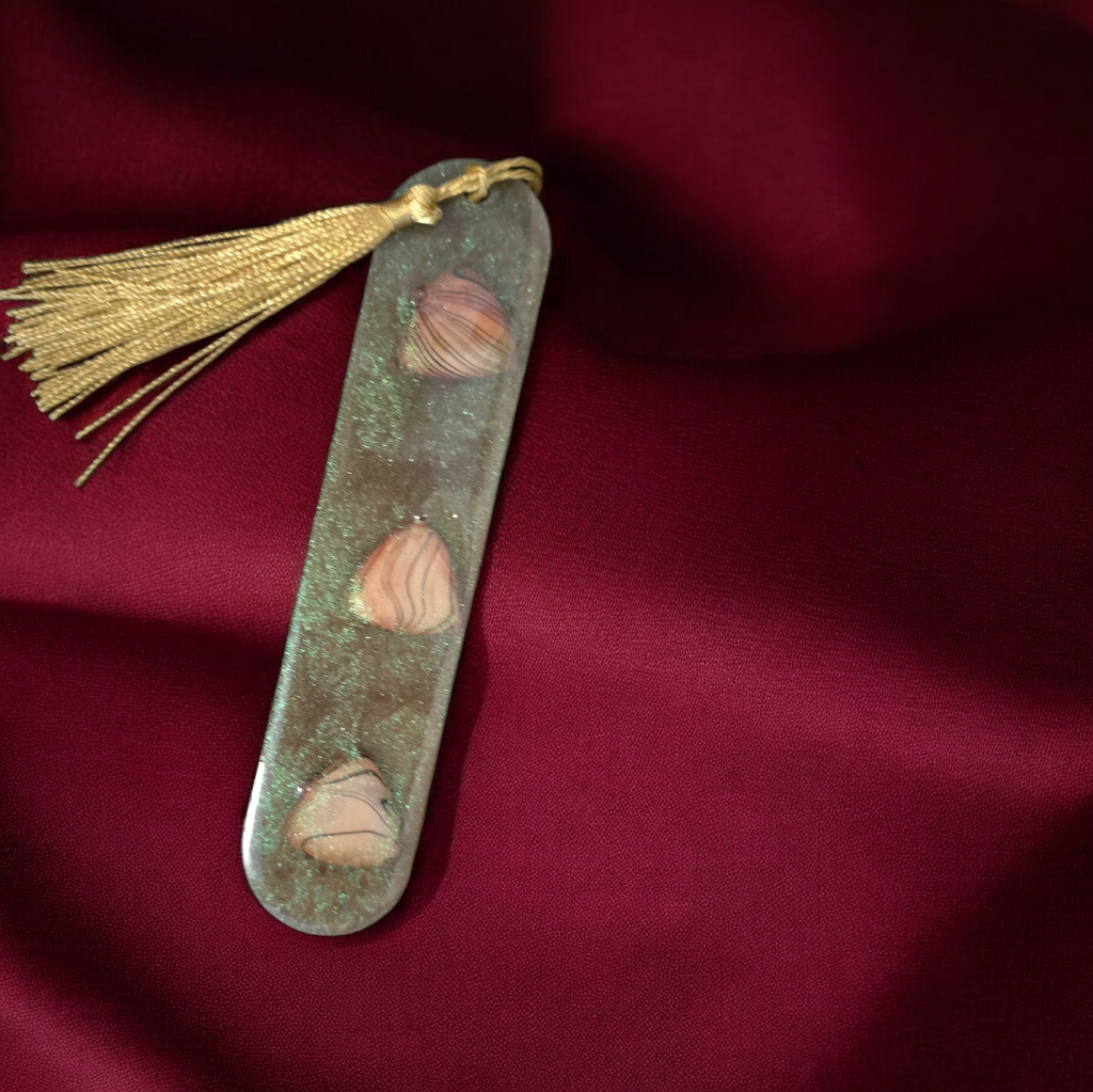 Handmade Resin Bookmark