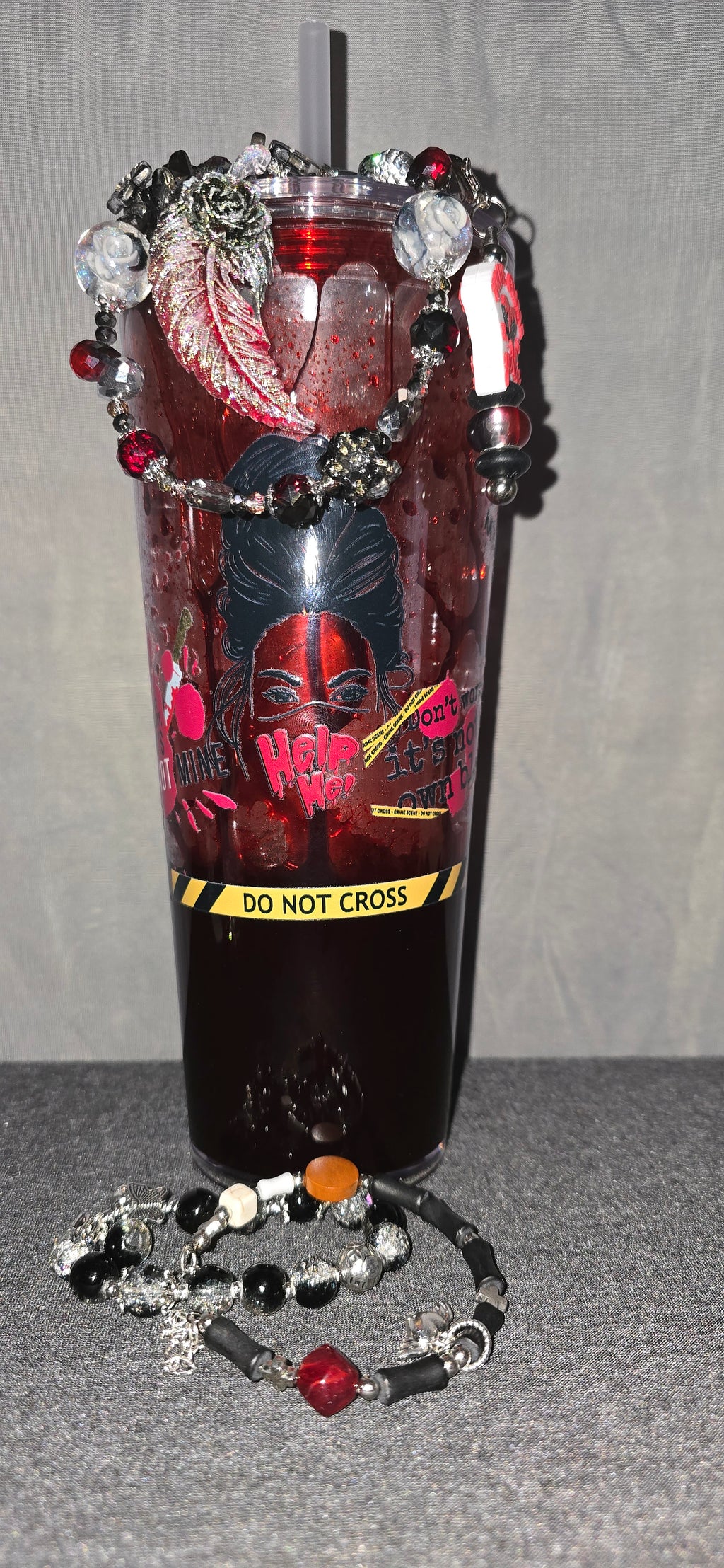 Crime junkie bundle 24oz lava tumbler