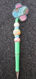 Colorful Retractable Pen w/clip