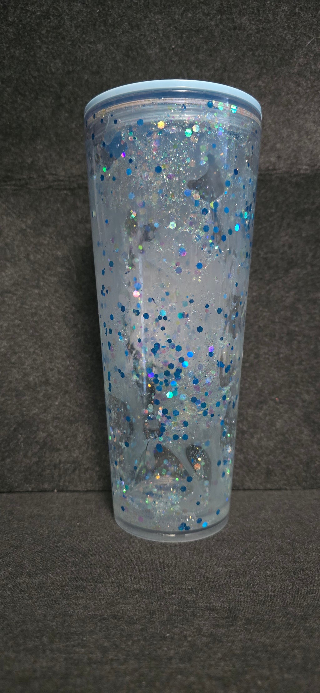 Daisy's acrylic 24oz sparkling lava tumbler