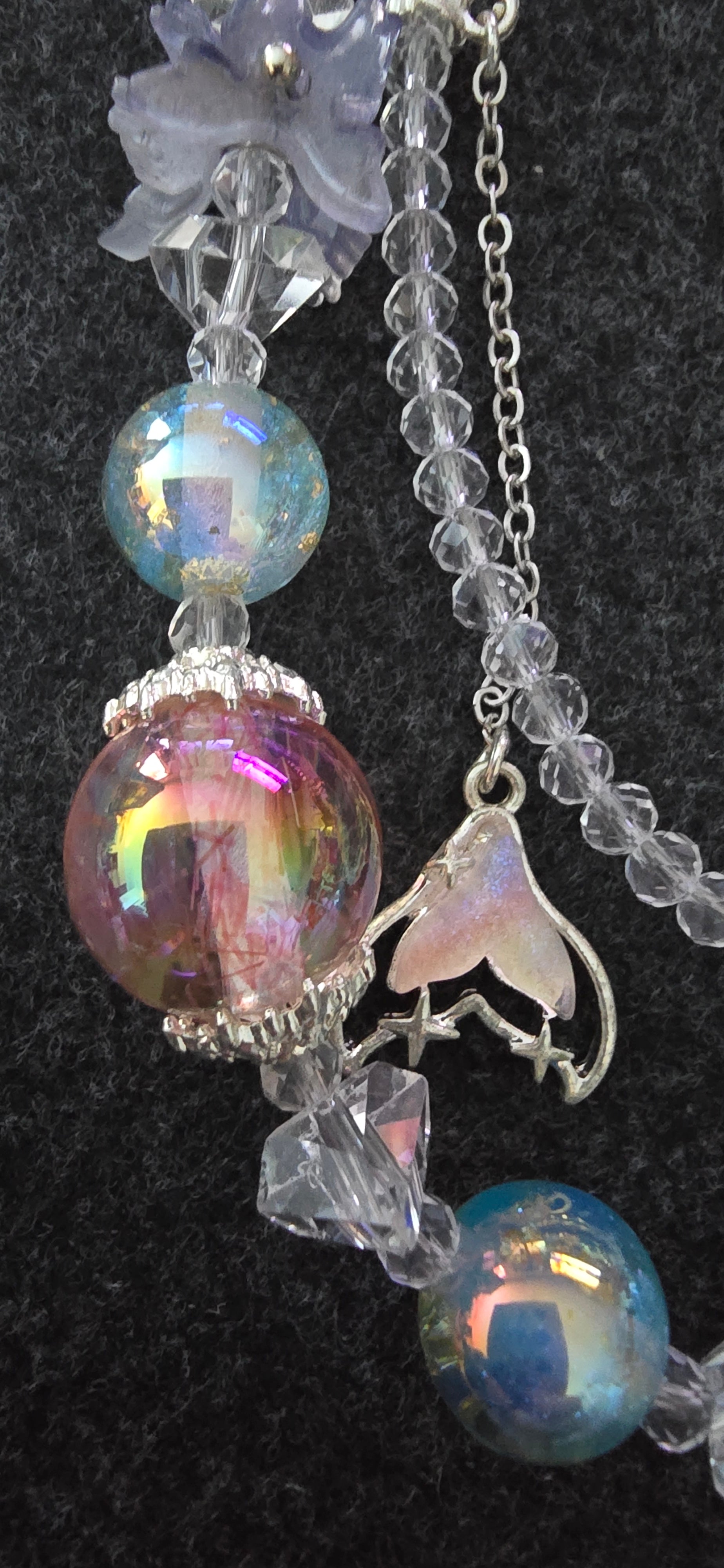 Mermaid Phone Charm or Keychain