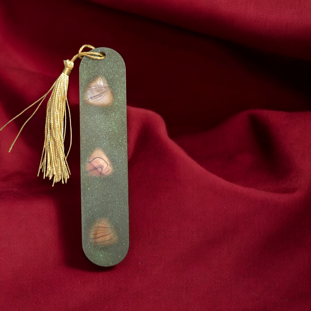 Handmade Resin Bookmark