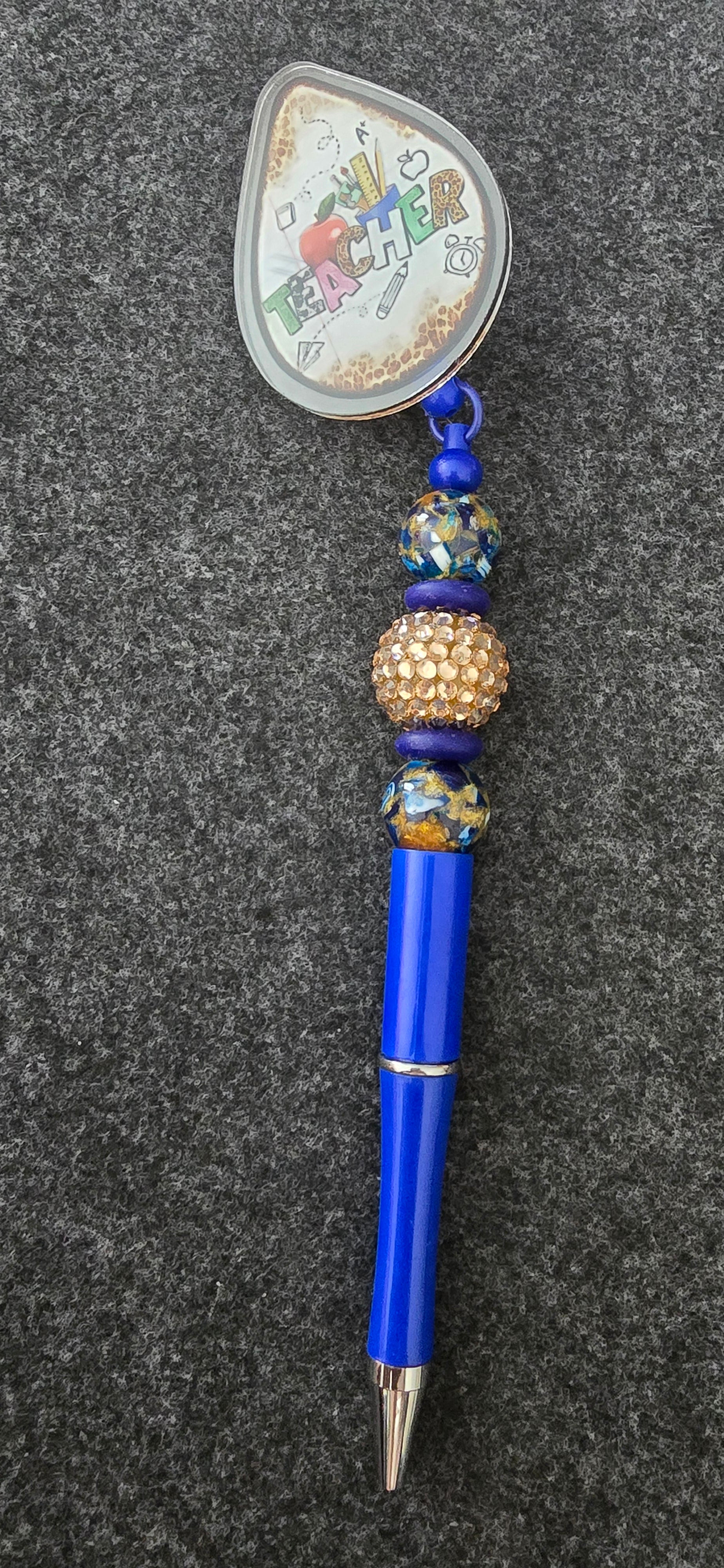 Teacher Retractable Pen w/clip