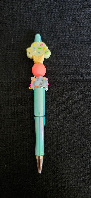 mint green ice cream pen